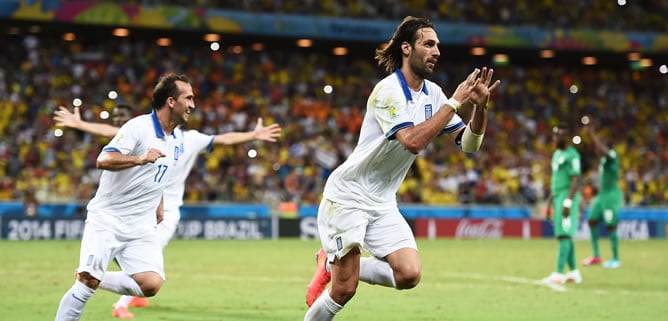 Samaras, héroe griego en Brasil