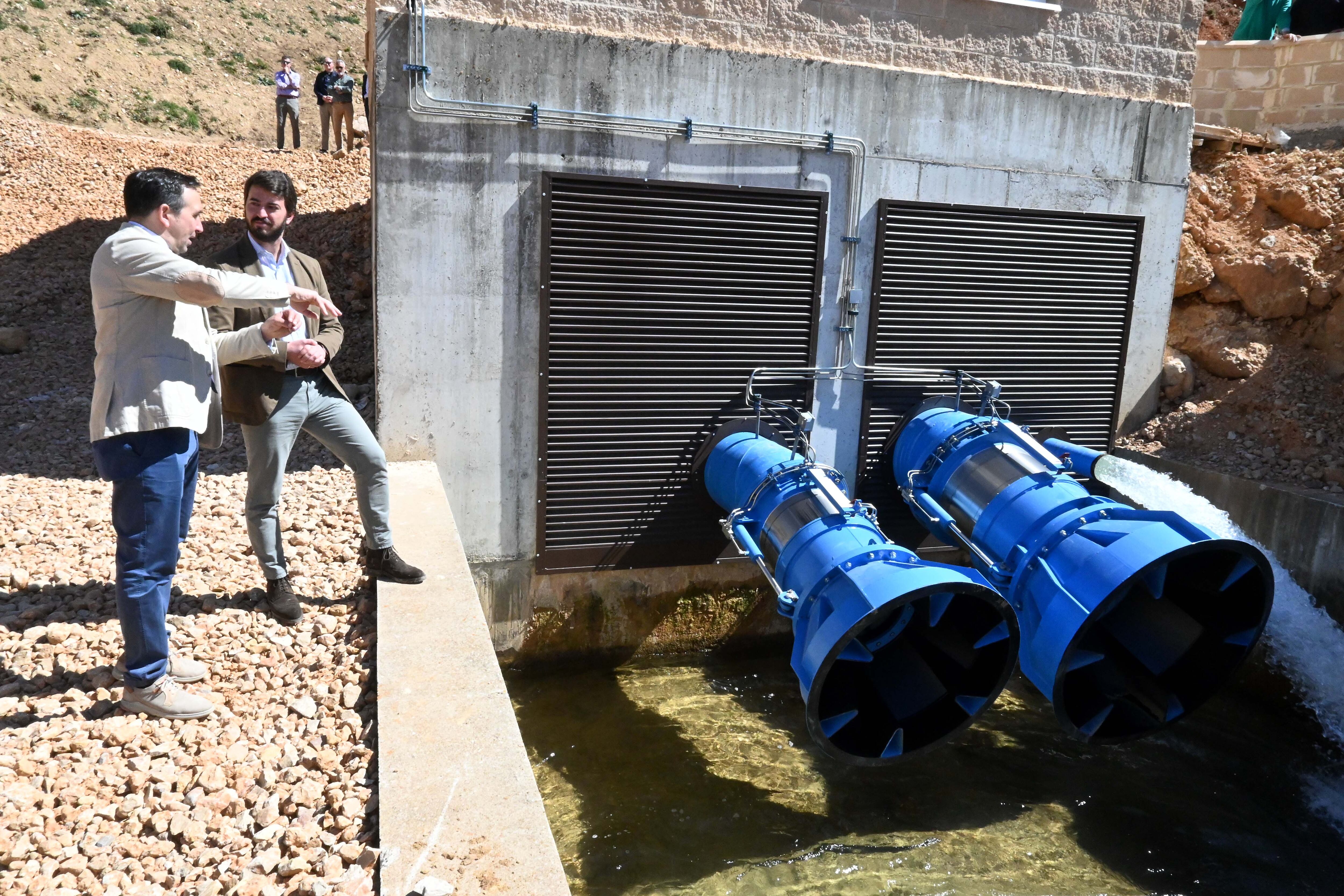 La presa de Las Cuevas en Castejón de la Peña permitirá mantener 2.700 hectáreas de regadío