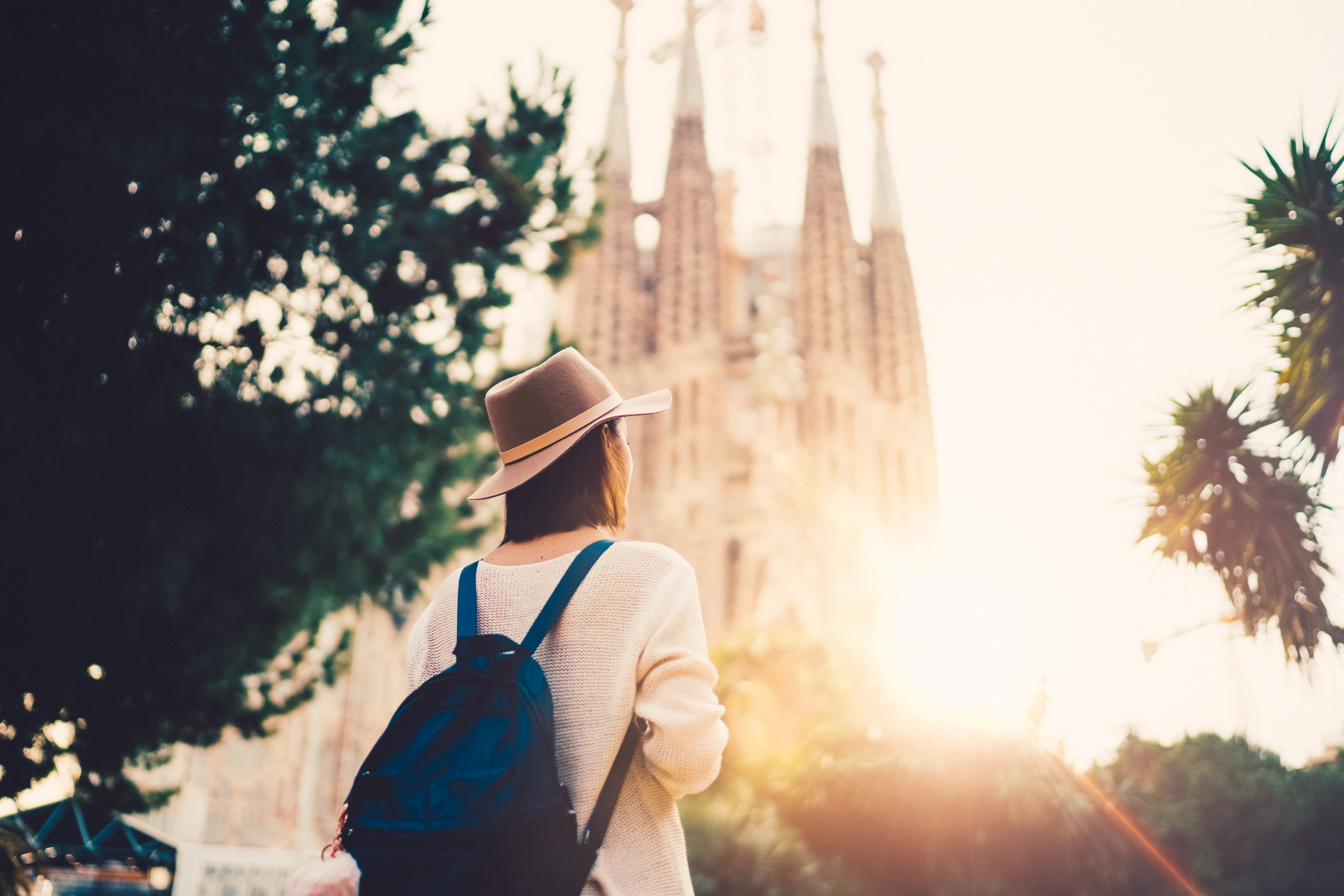 Turista en Barcelona