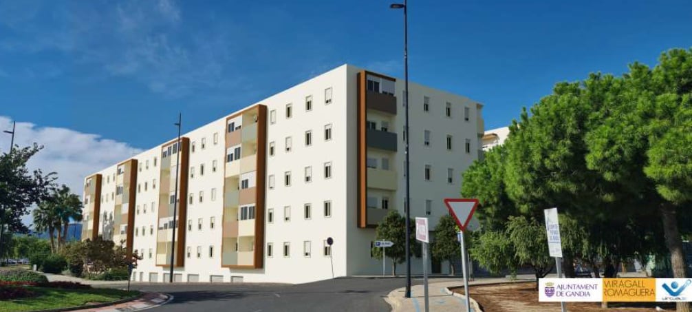 Fincas de la calle de La Safor.