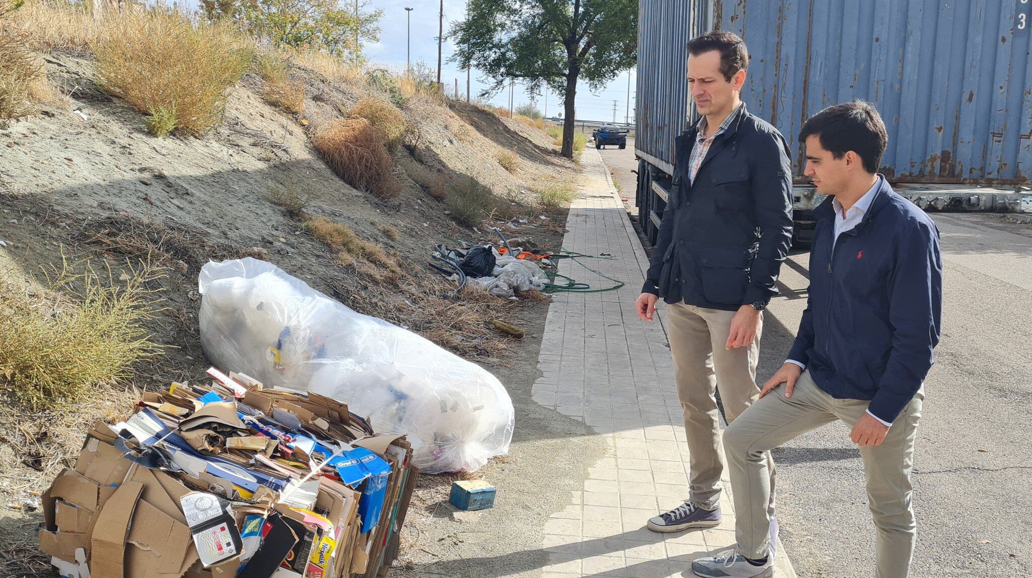 Antonio José Mesa ha visitado el polígono para pedir mayor inversión