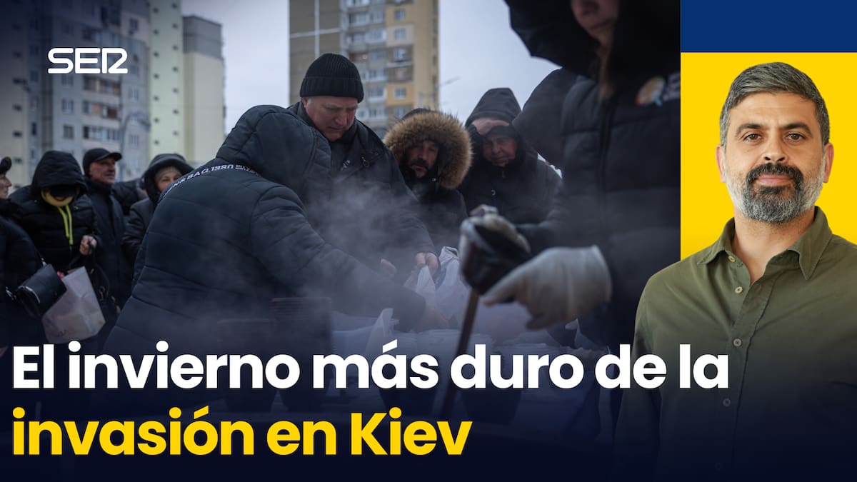 Kiev resiste a una guerra que se recrudece con el frío como arma: "Este invierno es el más duro. Viven semanas sin calefacción, electricidad y agua"
