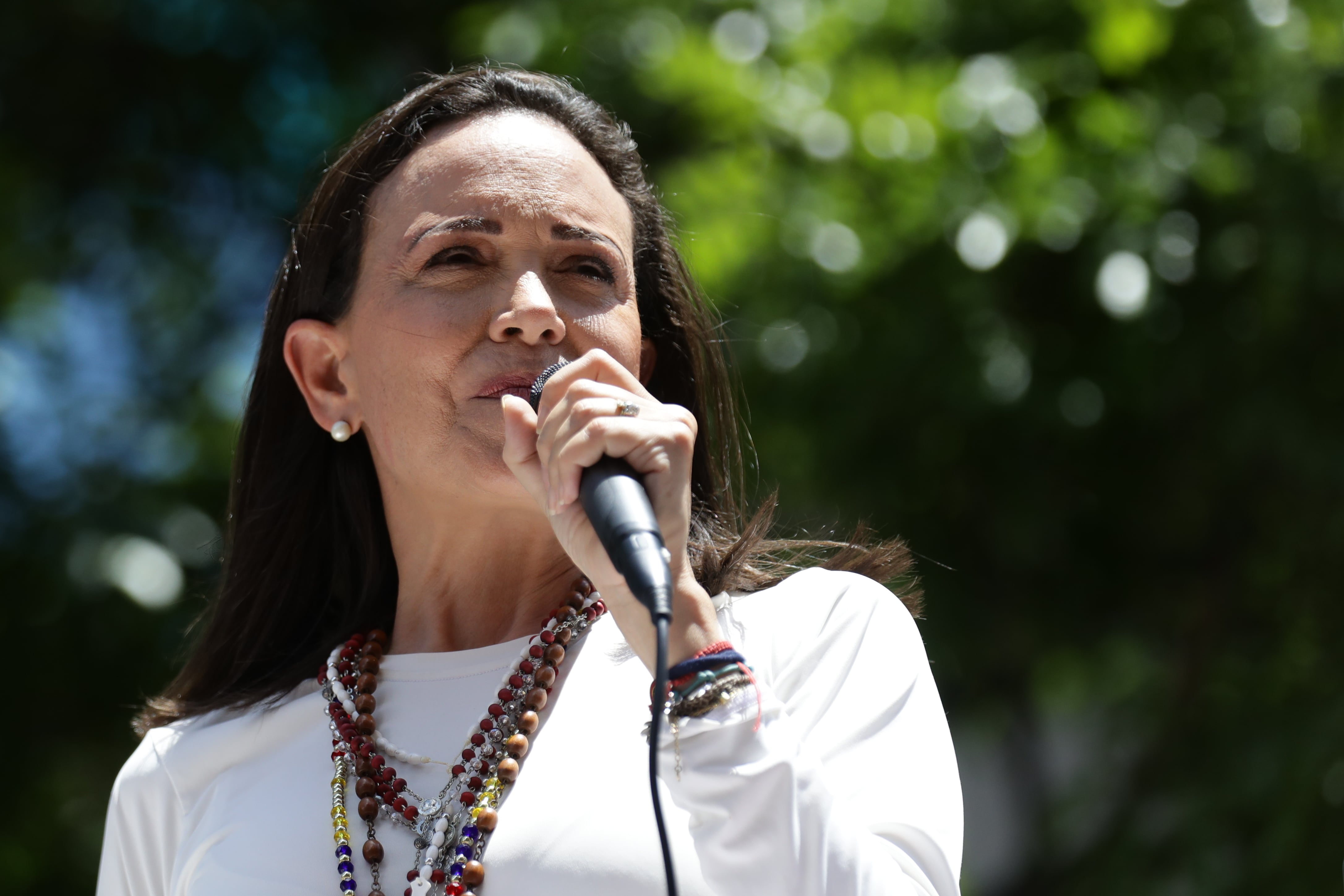 Fotografía de archivo de la líder opositora venezolana, María Corina Machado.