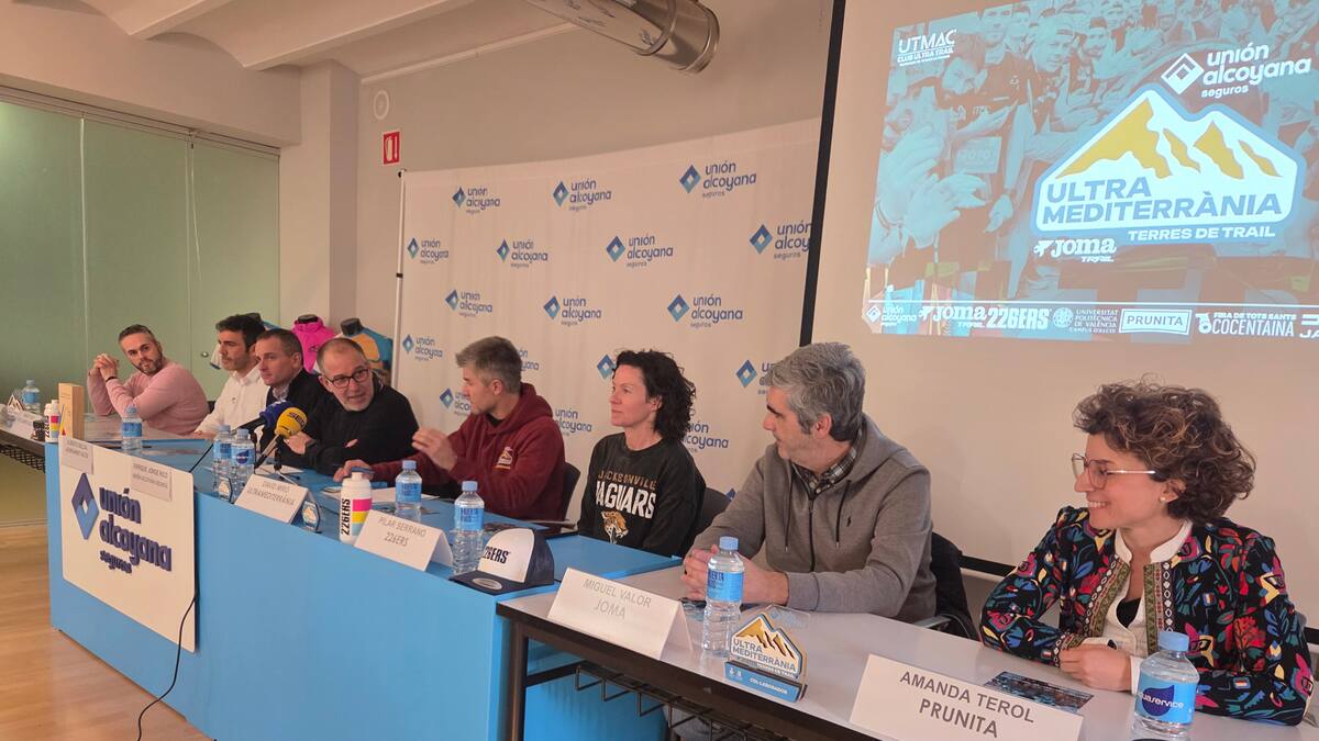 Presentada la IV edición de la Ultramediterránea en la sede de Unión Alcoyana Seguros