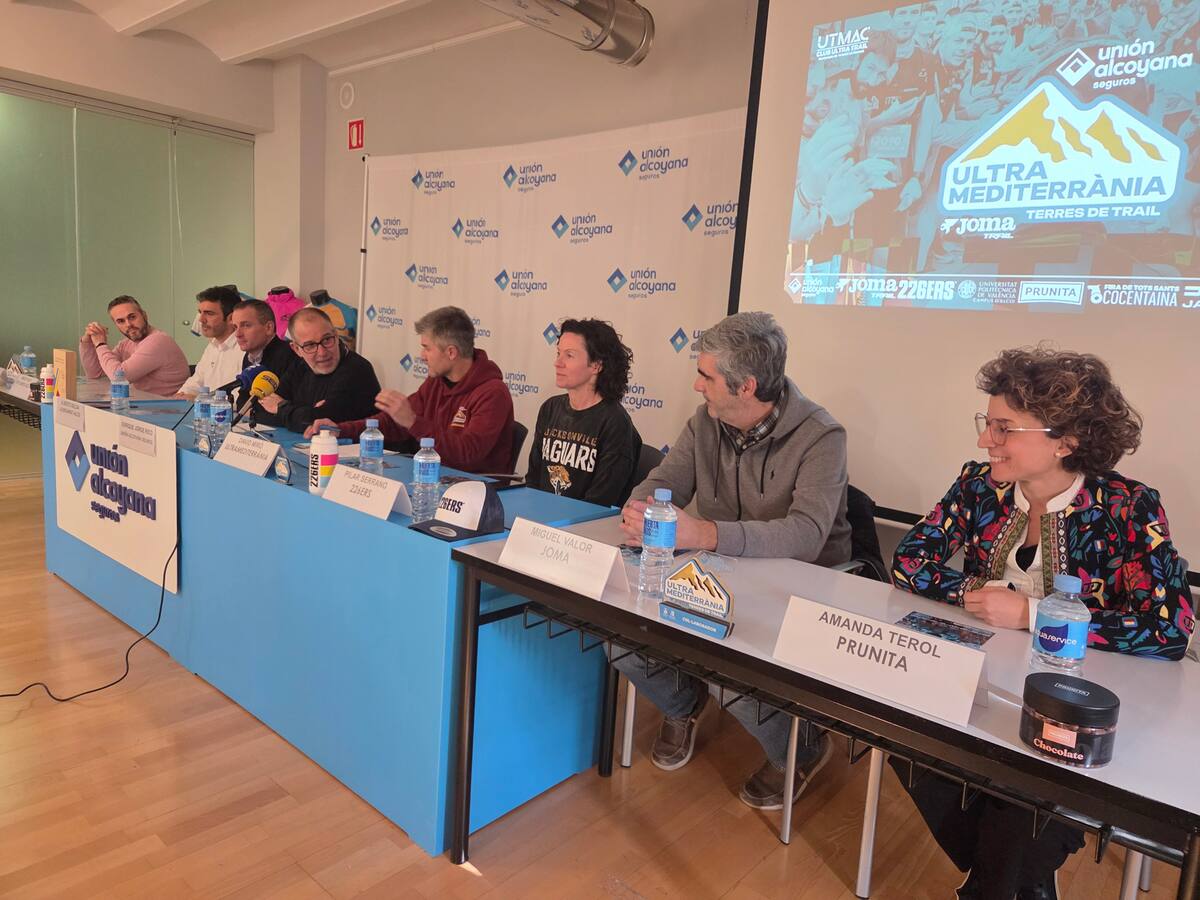 Presentada la IV edición de la Ultramediterránea en la sede de Unión Alcoyana Seguros