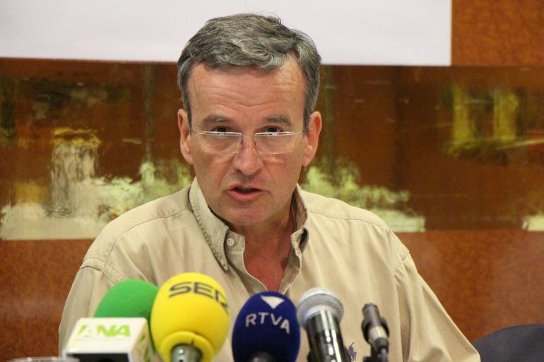 El portaveu de la cooperativa Raiffeisen, Eusebi Nomen.