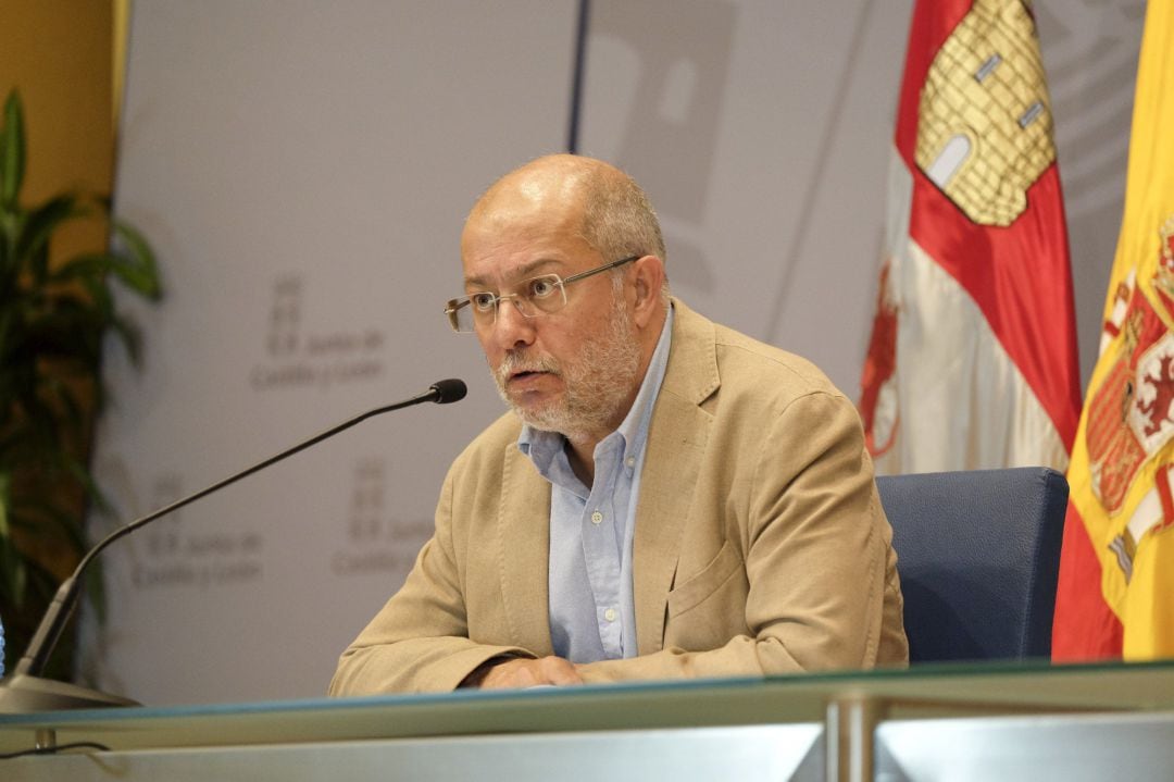 Igea durante su comparecencia tras el Consejo de Gobierno. Foto de Archivo