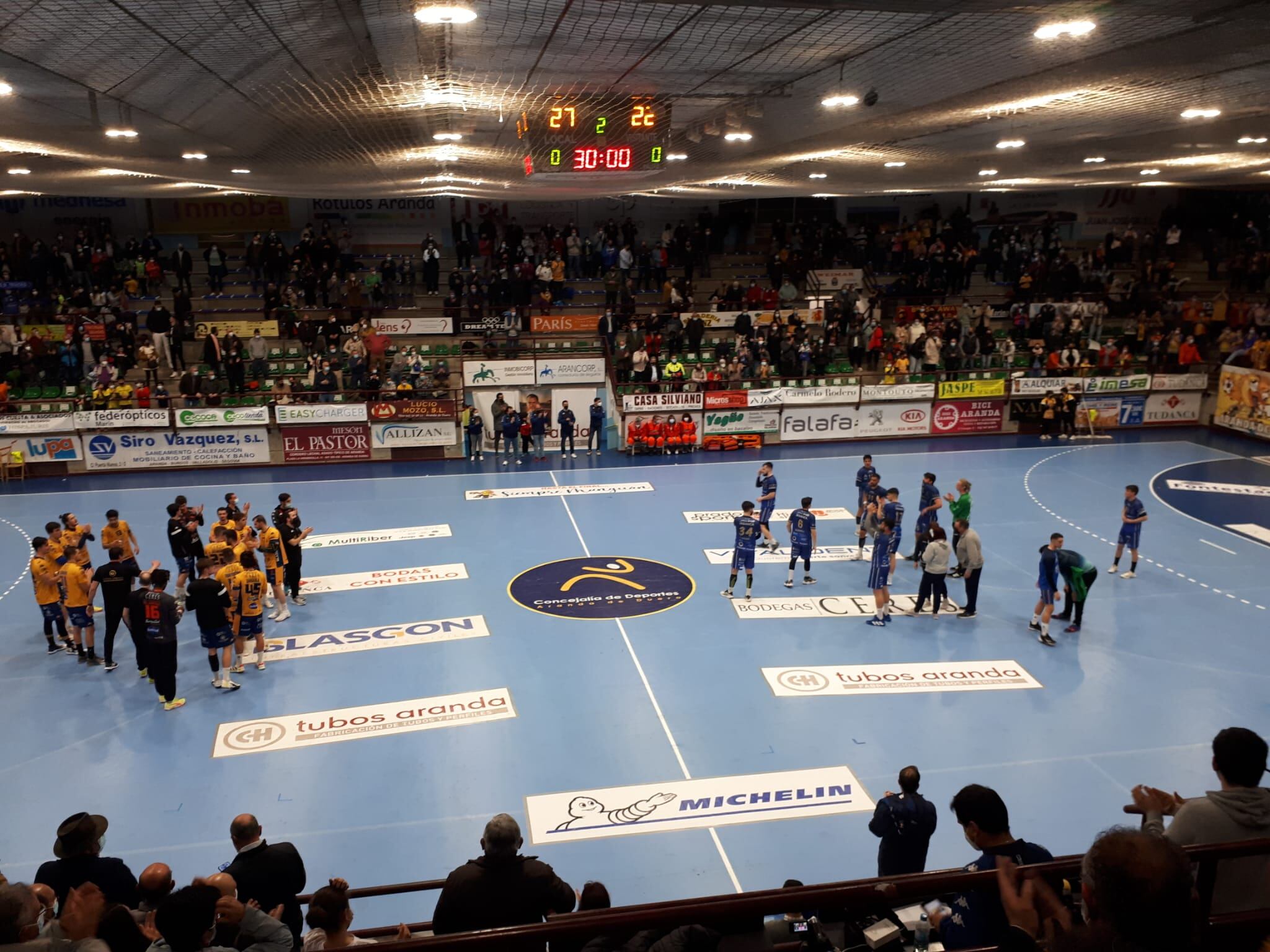 El Villa de Aranda se impuso a Teucro en el Príncipe de Asturias (27-22)