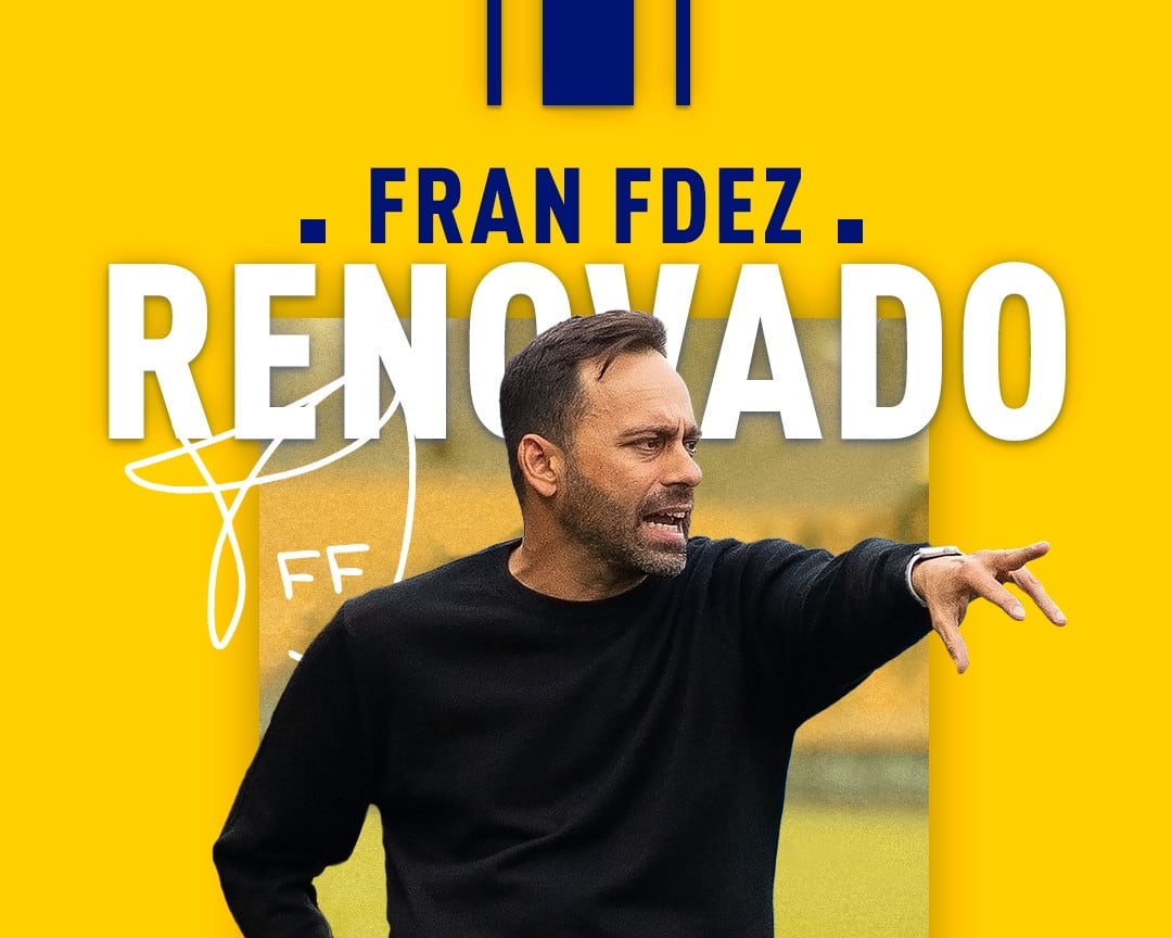 Fran Fernández renueva su contrato con la A.D. Alcorcón para la temporada 2023-2024.