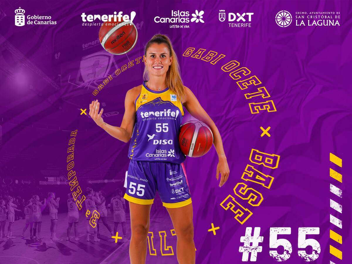 Gaby Ocete, renueva por dos temporadas con el CB Clarinos Tenerife