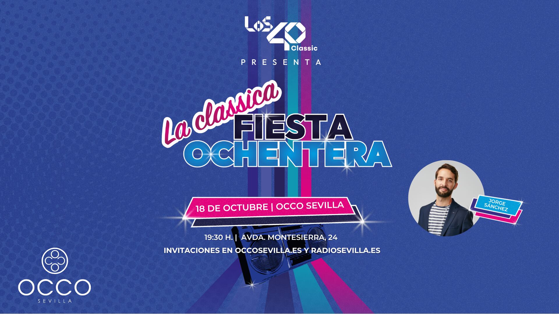 Fiesta Ochentera en Sevilla de Los 40 Classic