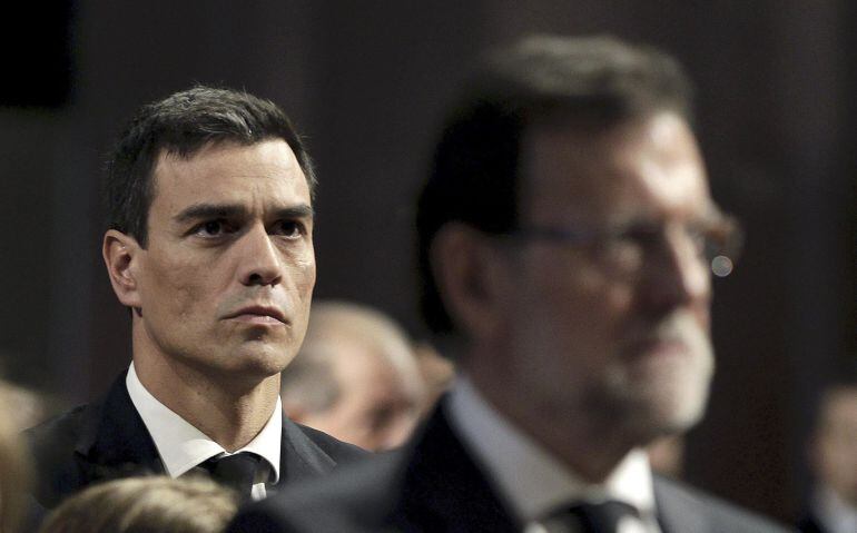 Pedro Sanchez y Mariano Rajoy.