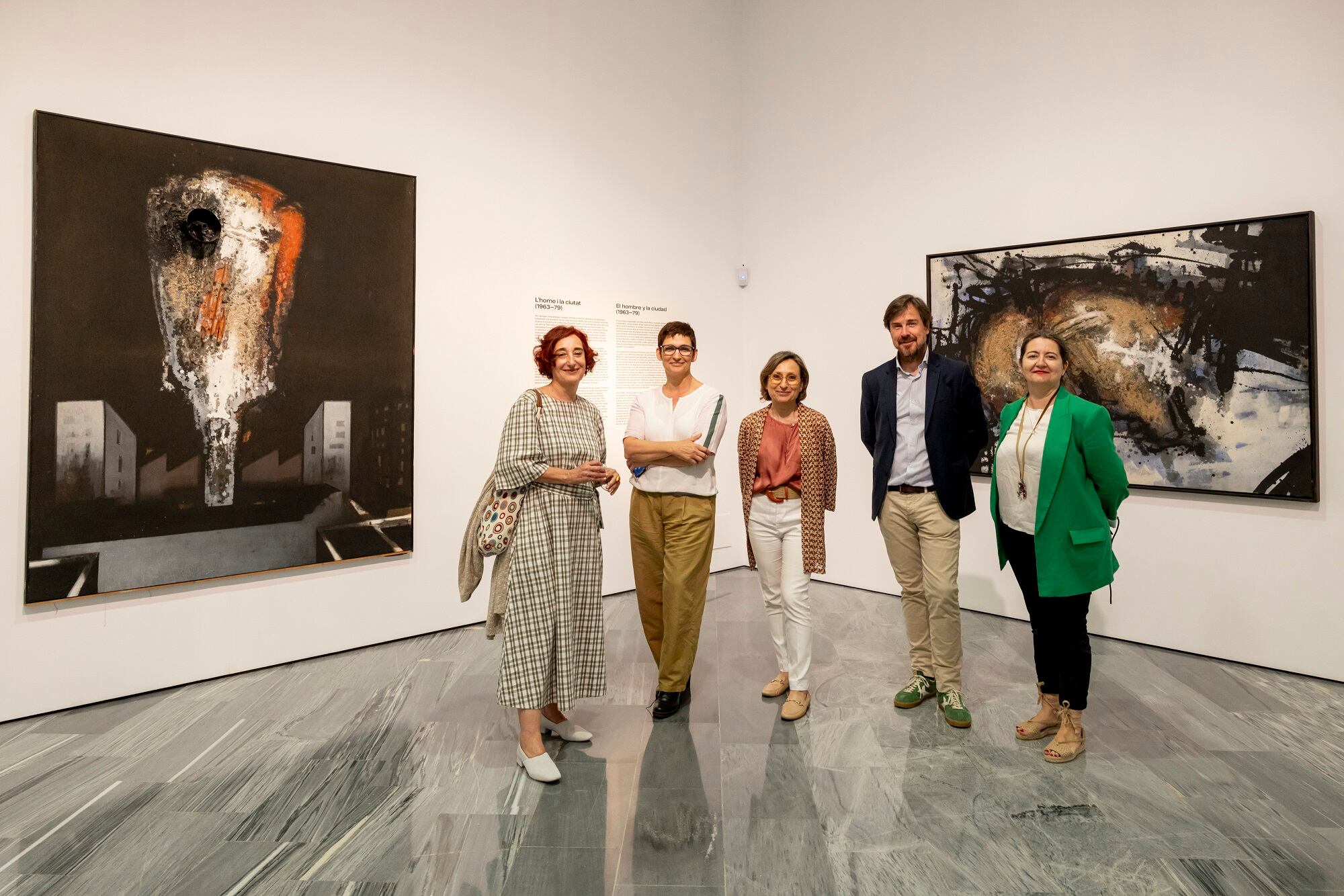 La segunda planta del IVAM CADA Alcoi ya acoge la exposición sobre Juana Francés.