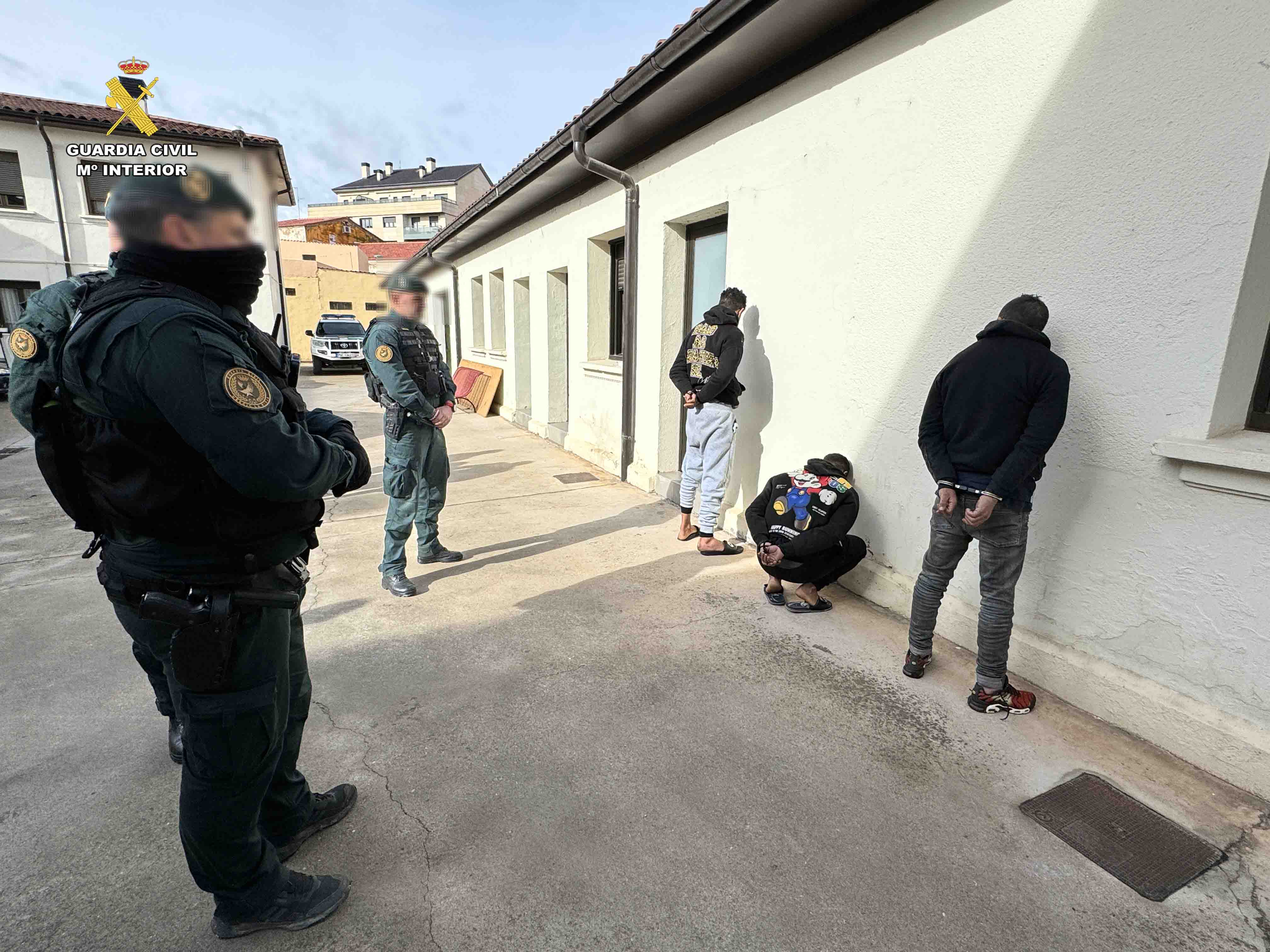 Cae el grupo criminal que asoló Nájera con robos en viviendas y vehículos