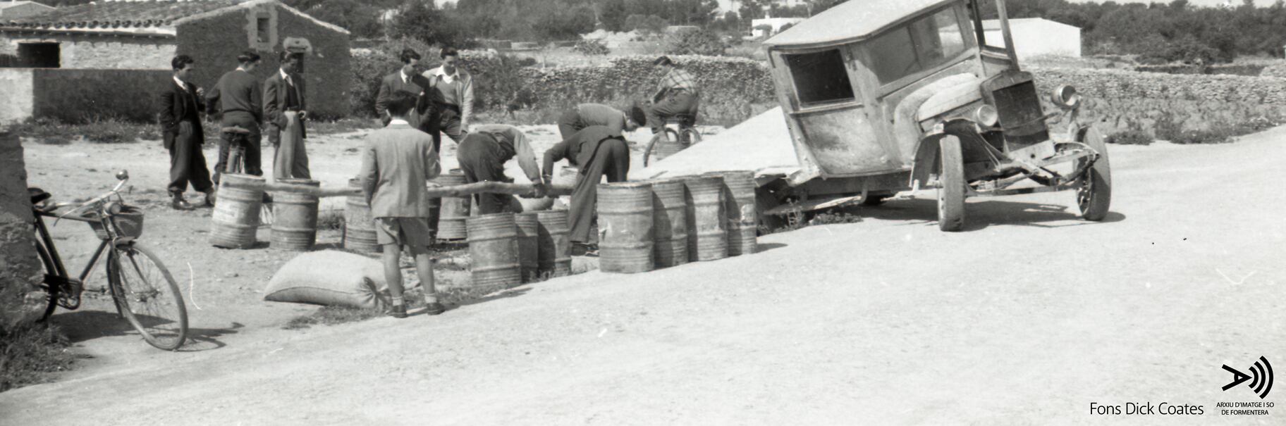 Una de las fotografías donadas al Consell