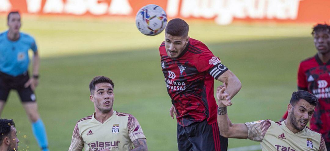 Fotografía correspondiente al Mirandés-FC Cartagena