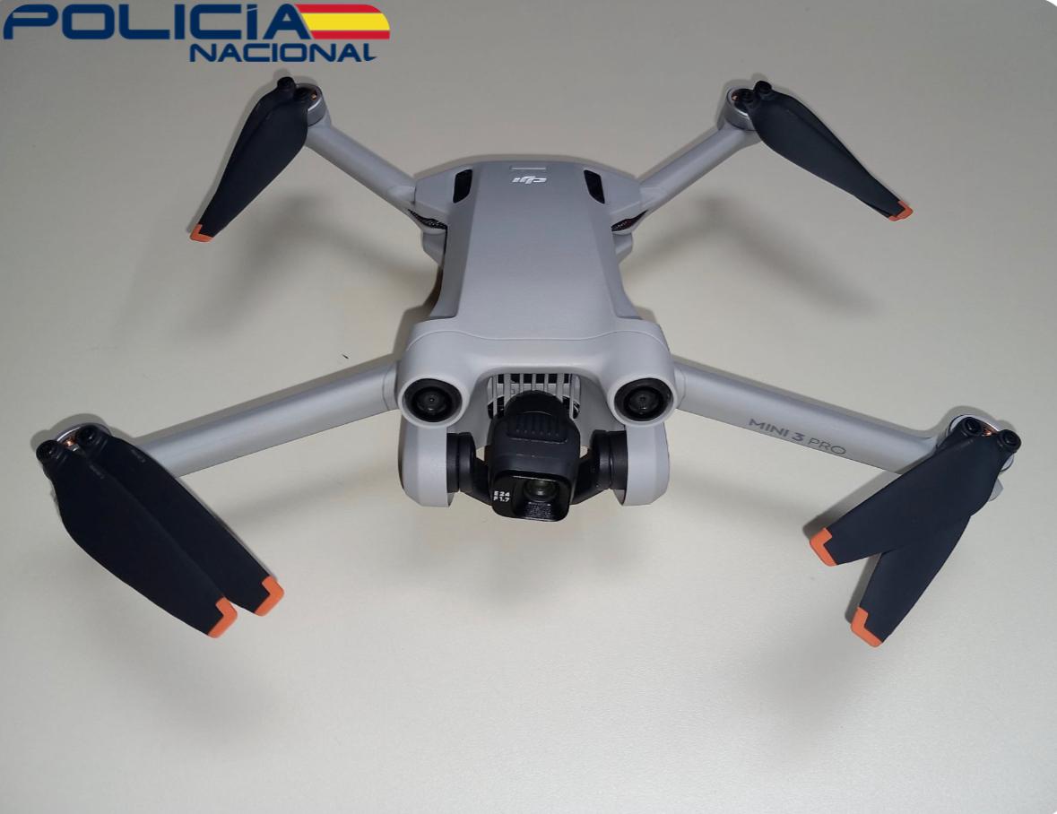 La Policía Nacional neutraliza un dron no autorizado durante la Feria de San Lucas en Jaén