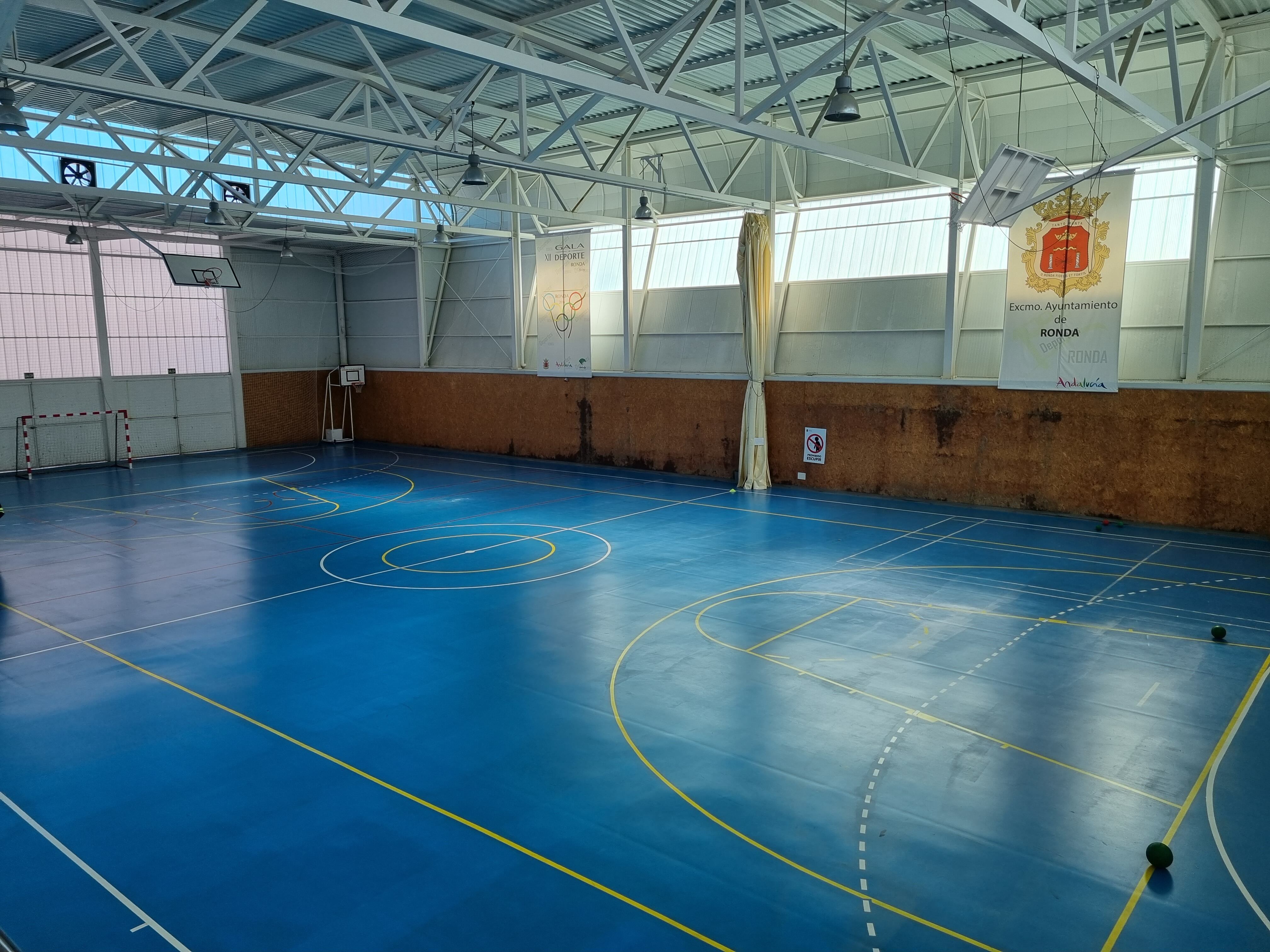 Pistas del polideportivo de la Dehesa
