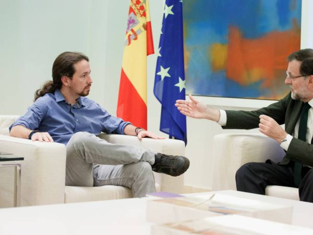 Rajoy e Iglesias acuerdan verse "los próximos días" para hablar de Cataluña