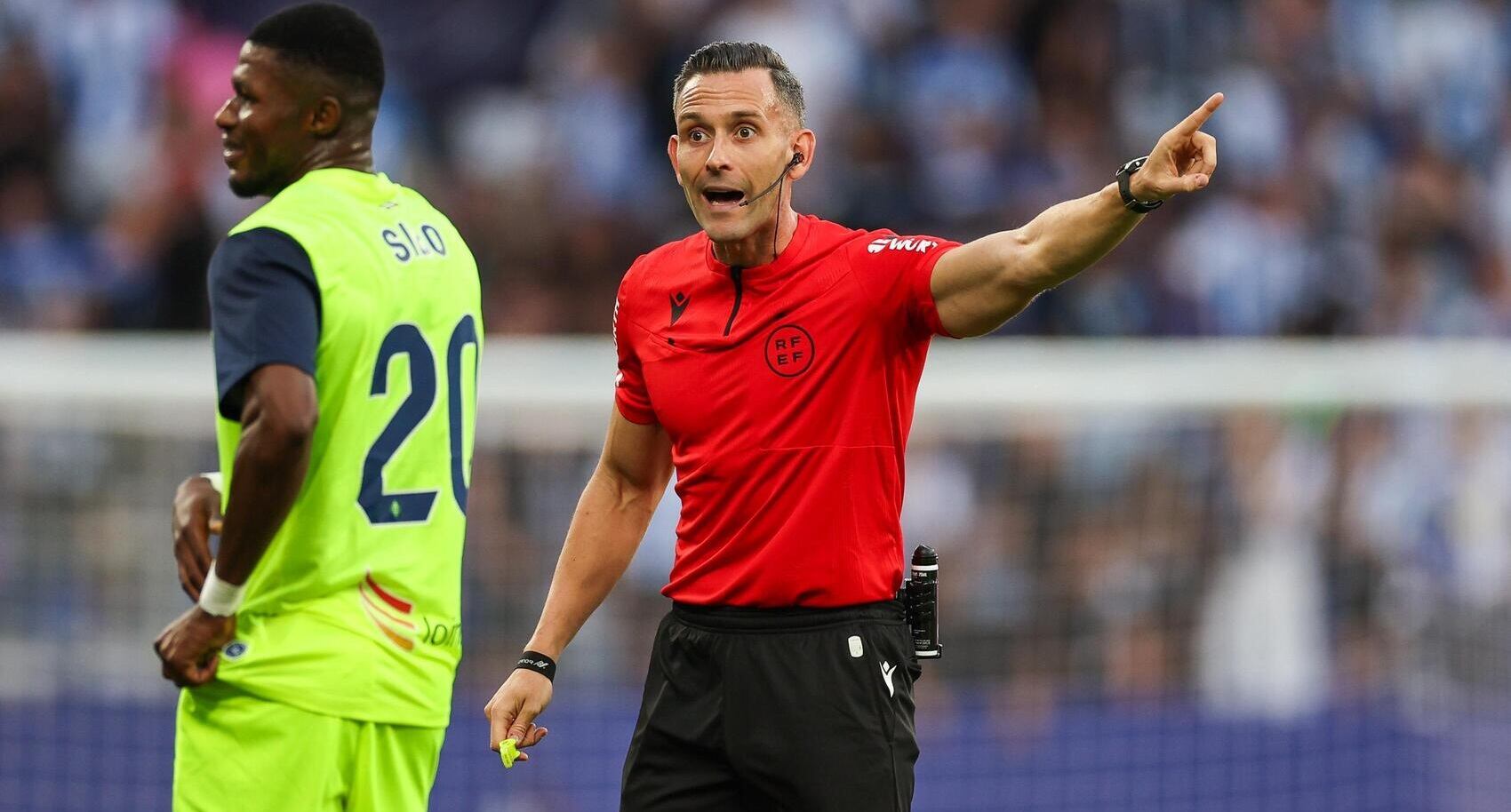 Orellana Cid, durante un partido.