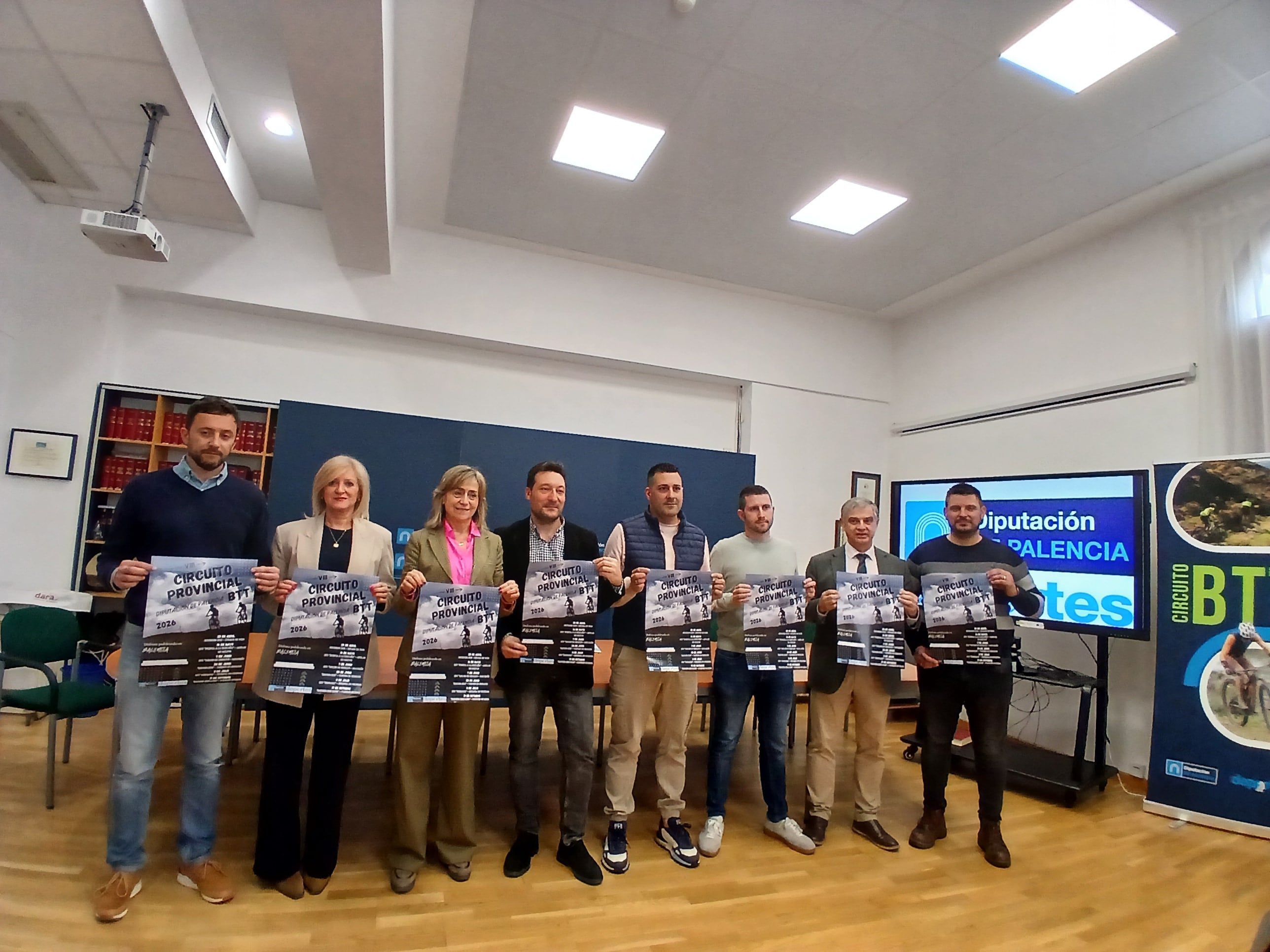 Presentación del VIII Circuito provincial de BTT Diputación de Palencia