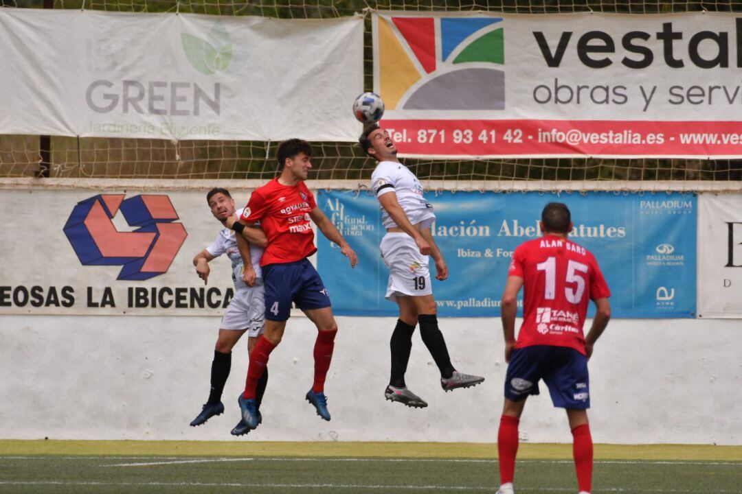 Imagen del partido jugado en Santa Eulària