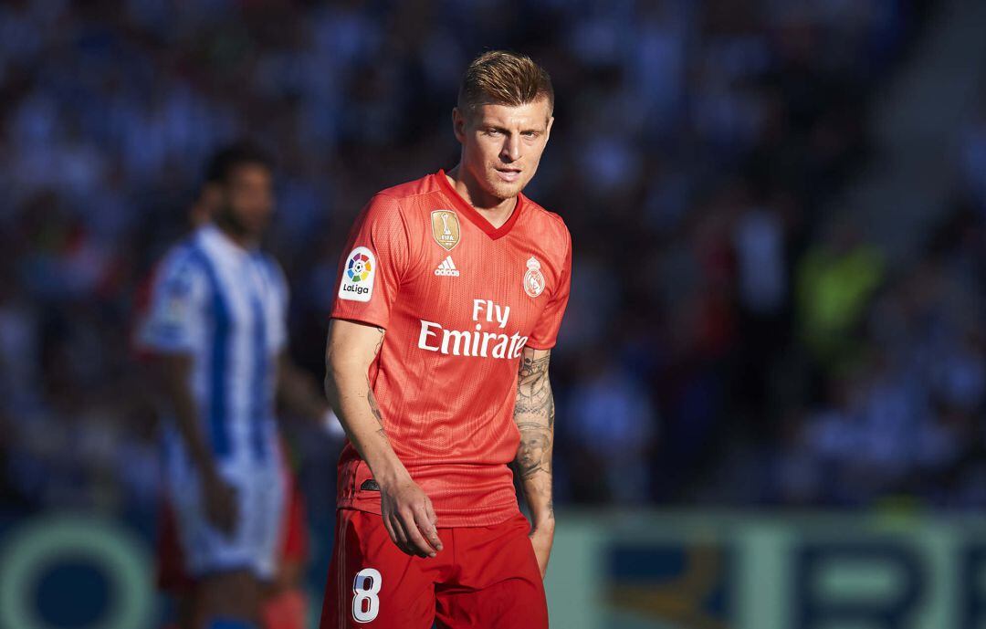 Toni Kroos, durante el Real Sociedad-Real Madrid