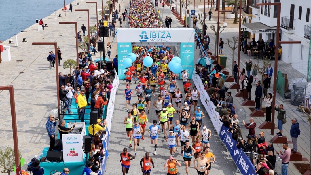 Imagen de archivo de una edición anterior de la Ibiza Maratón