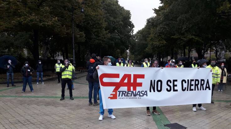 Entrevista en Hoy por Hoy Tudela con David Álvarez, alcalde de Castejón y Miguel Ángel Molina, presidente del Comité de Empresa de Trenasa (27/10/2020)