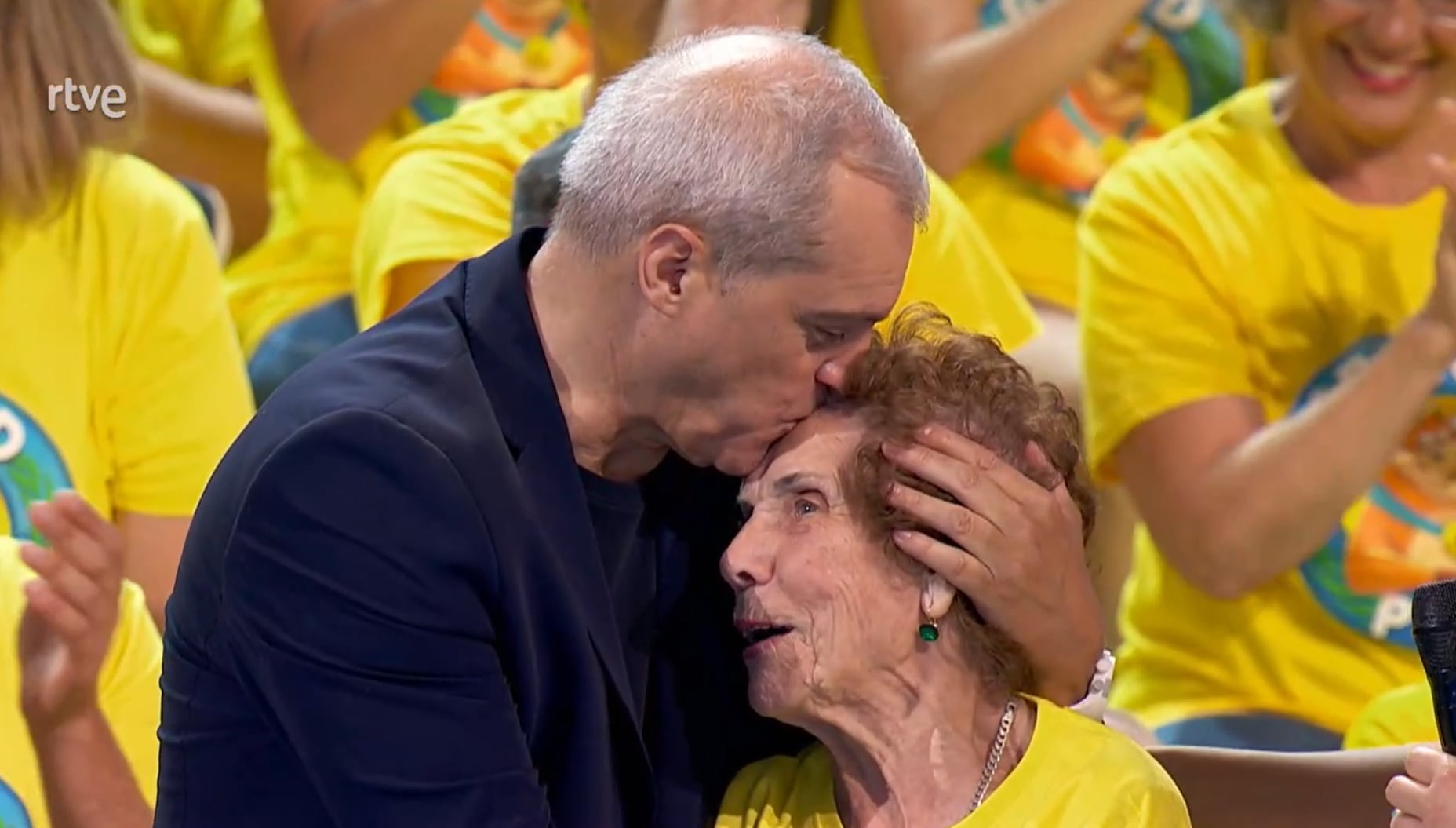 Ramón García y Josefa en el &#039;Grand Prix&#039;.