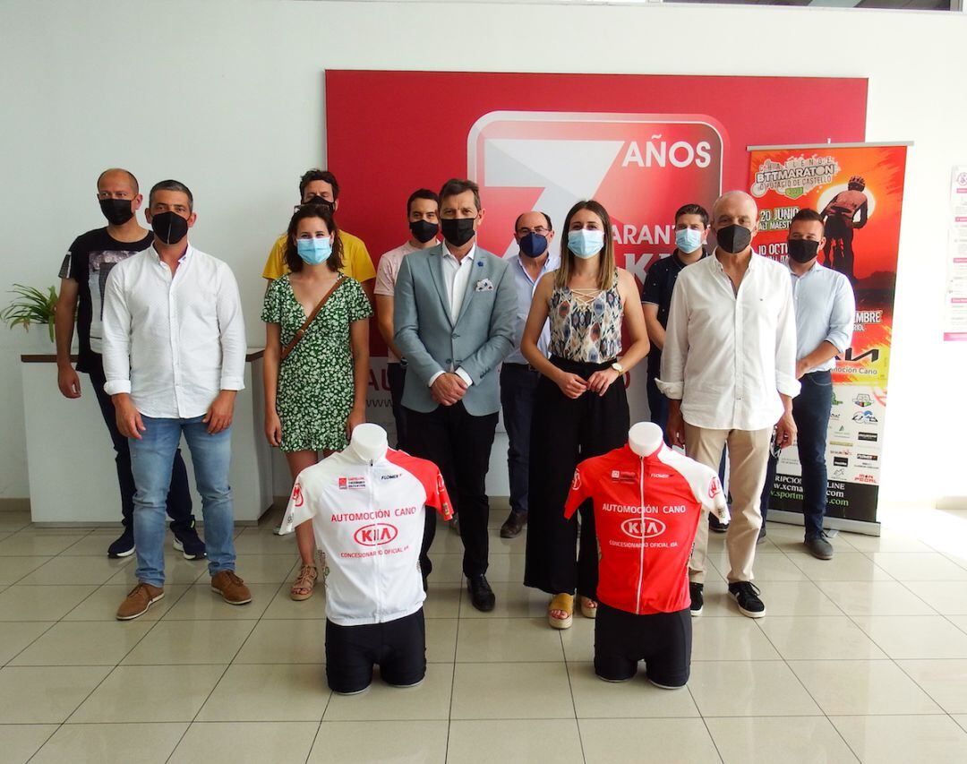 Automoción Cano Kia ha acogido en sus instalaciones la presentación oficial del circuito 2021