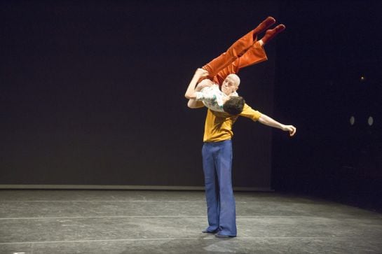 Escena durante la presentación del festival Madrid en Danza