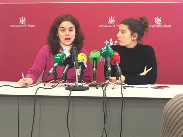 Mari Ángeles Aguilera y Vicky Fernández en rueda de prensa