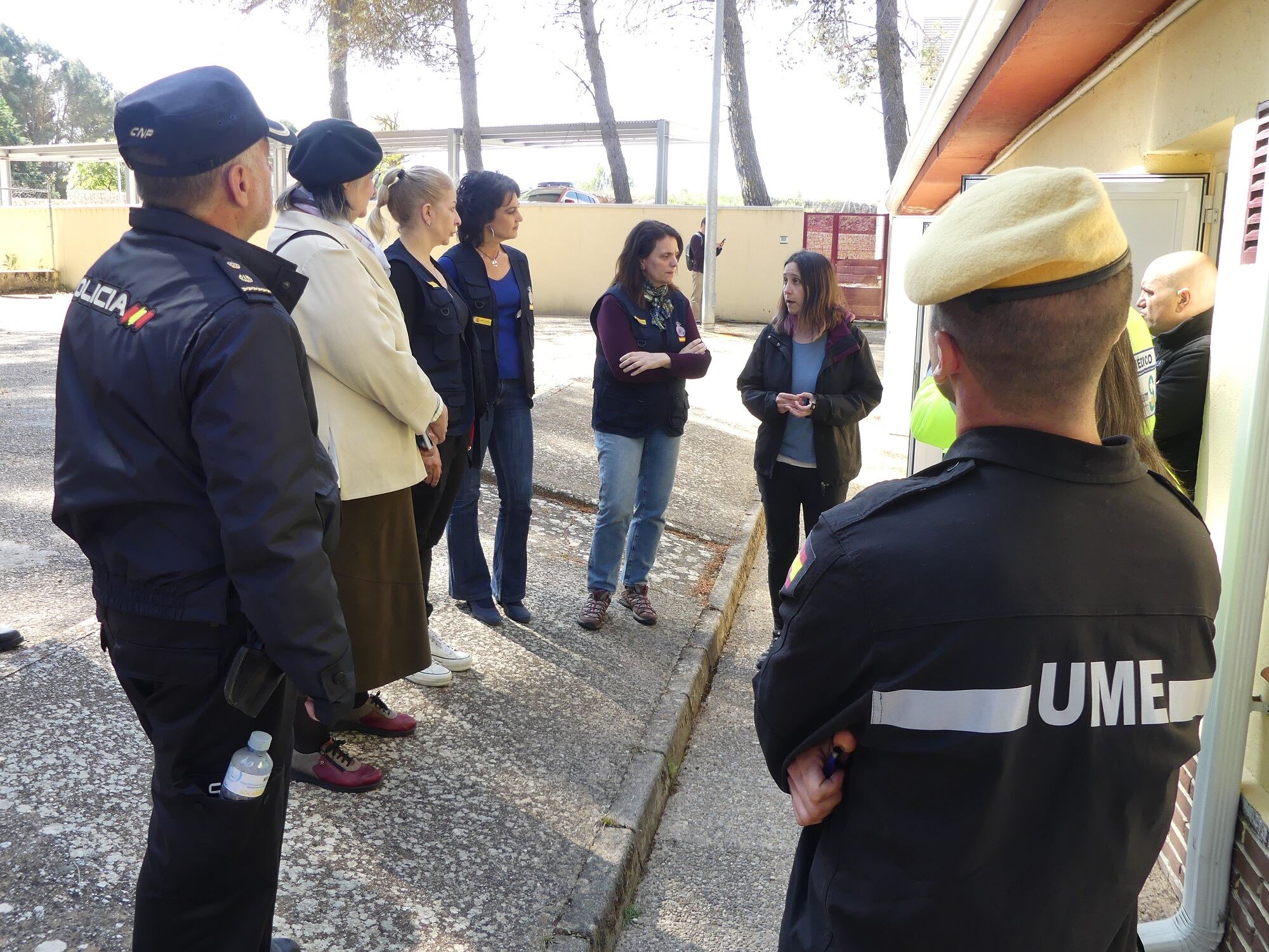 Ejercicio descontaminación en Sacedón