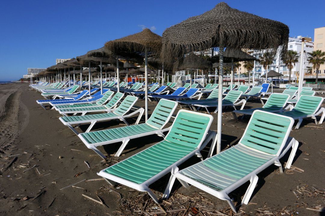 Hoteles en la  playa Playamar en Torremolinos 