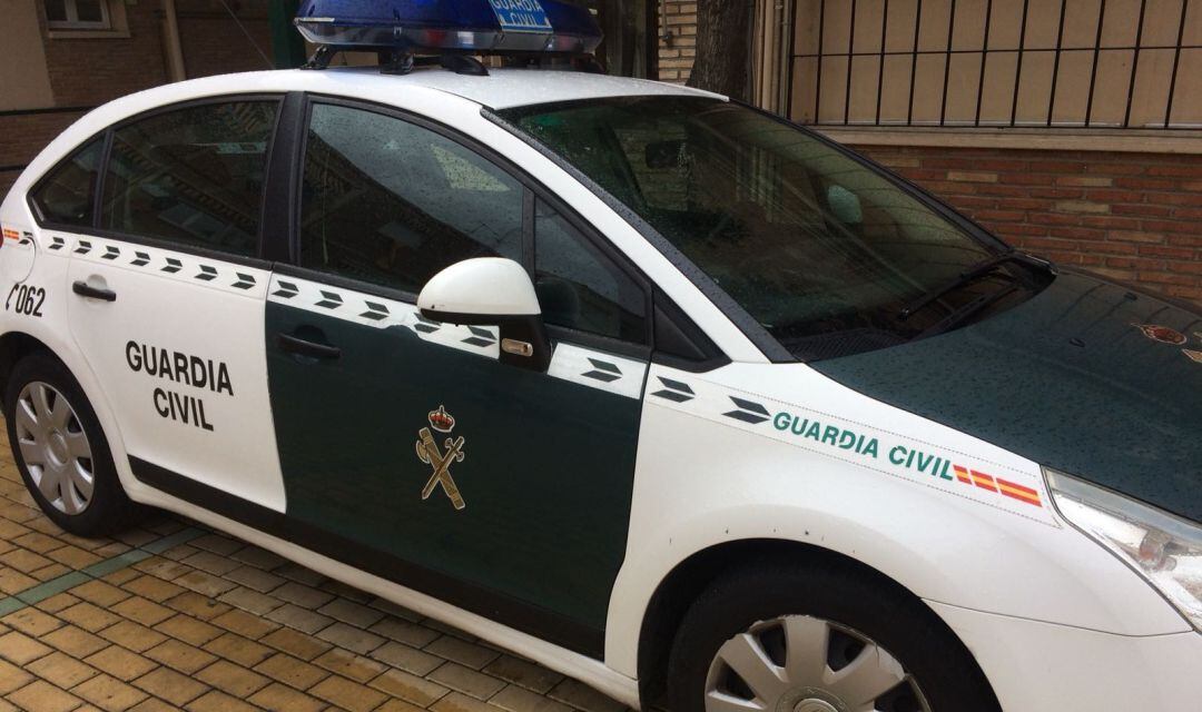 Foto de archivo de un coche patrulla de la Guardia Civil 