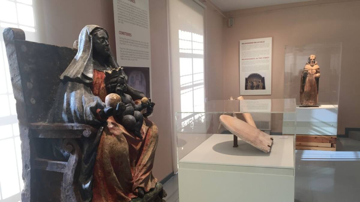 El Museo Arqueológico de Lorca muestra su arte sacro