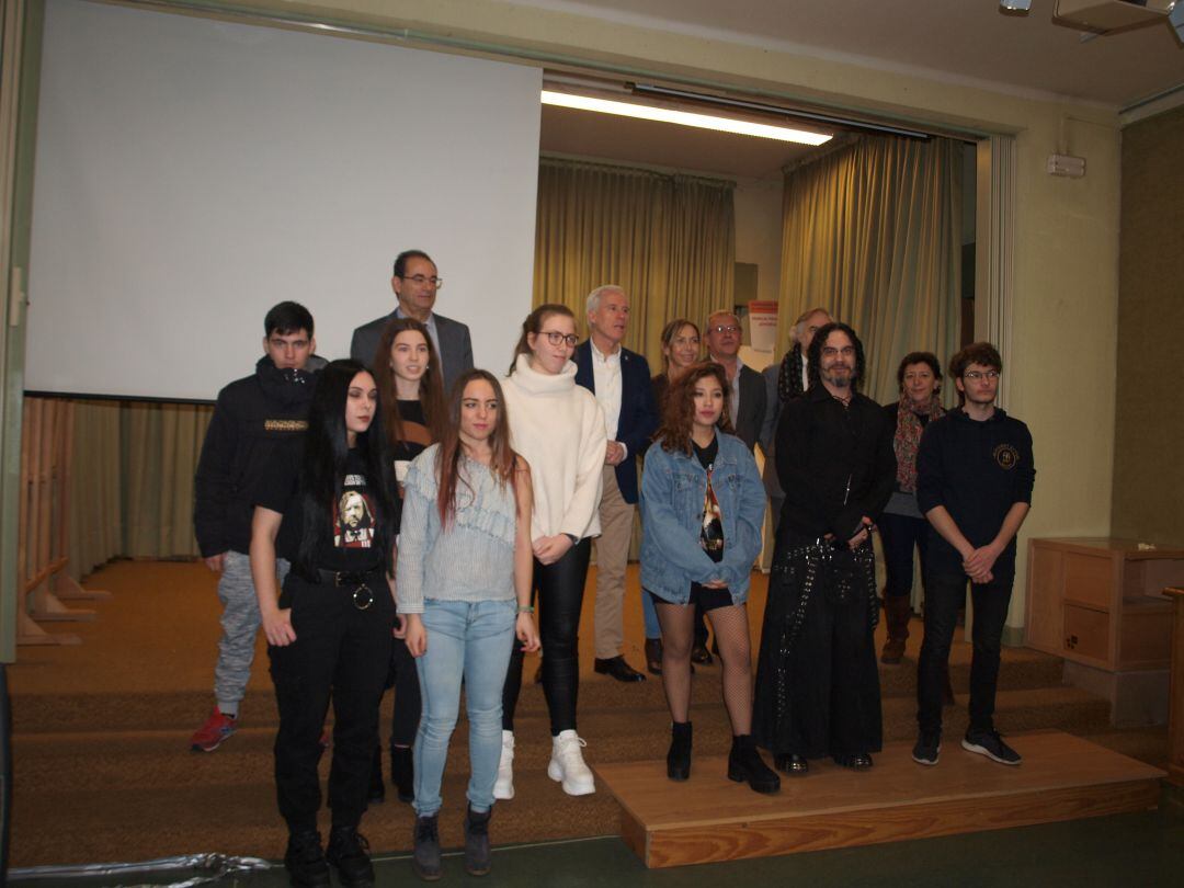 Entrega de los premios en la Escuela de Arte Mariano Timón de Palencia