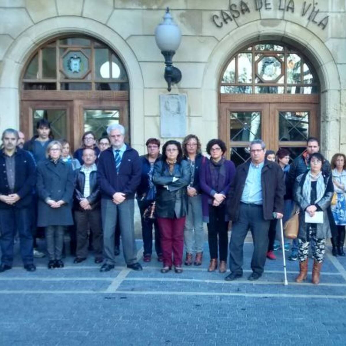 Una cinquantena de persones recorden la darrera víctima de violència masclista