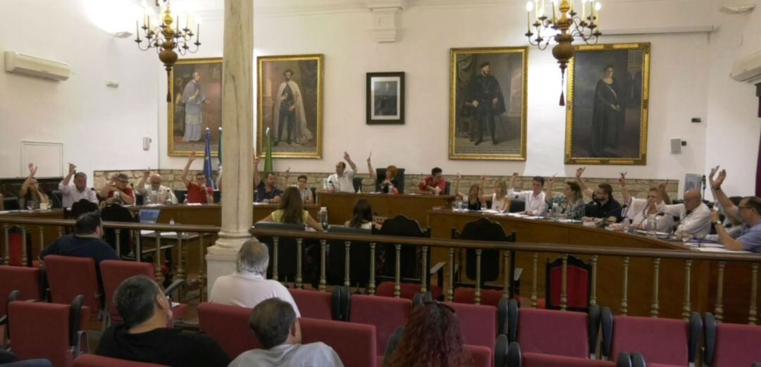 Primer pleno del Ayuntamiento de Úbeda