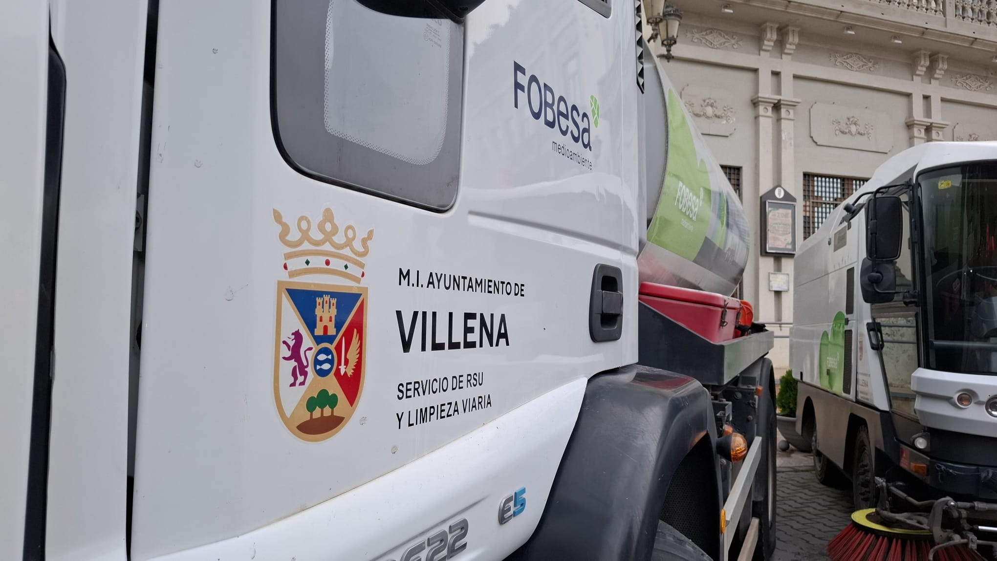 Camiones del servicio