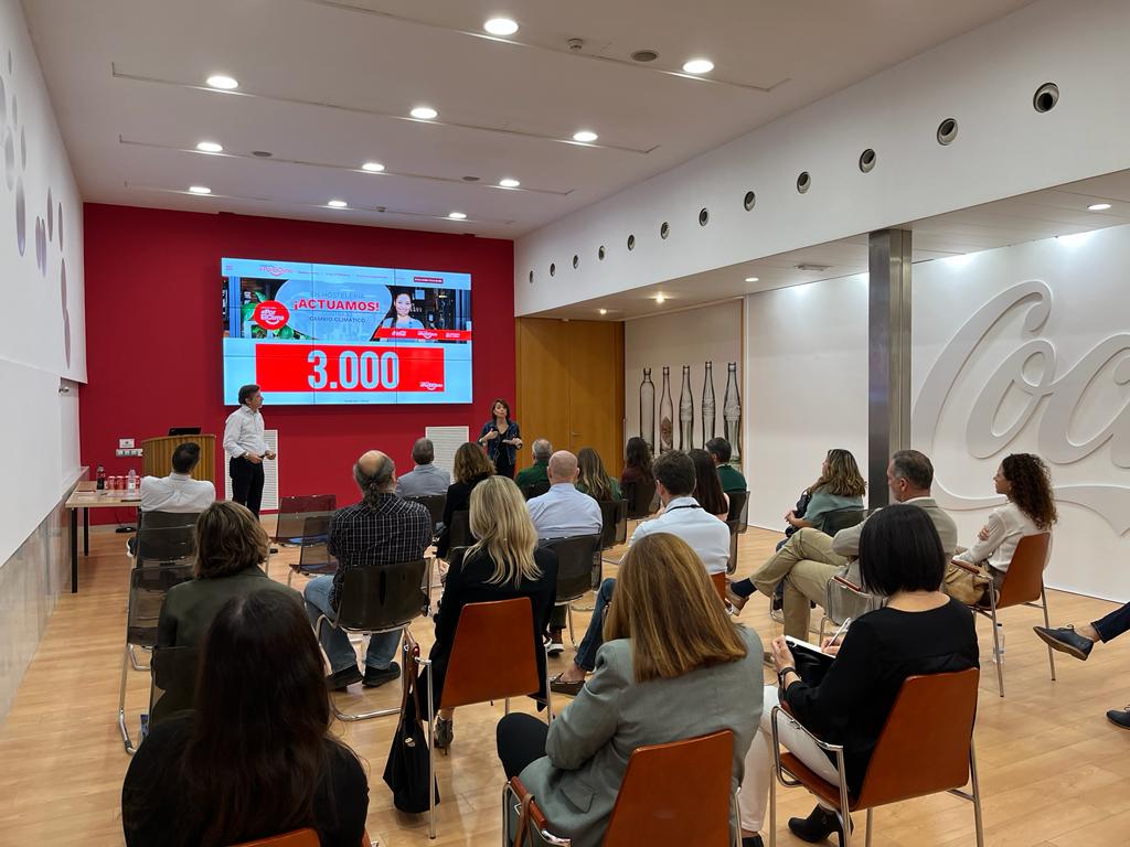 Presentación del informe de sostenibilidad de Coca Cola