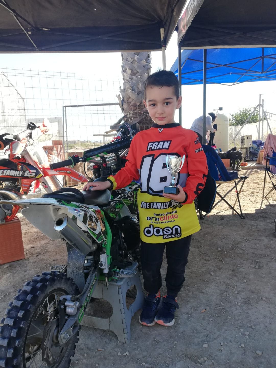 Fran Espinosa tiene un futuro muy brillante en el motocross