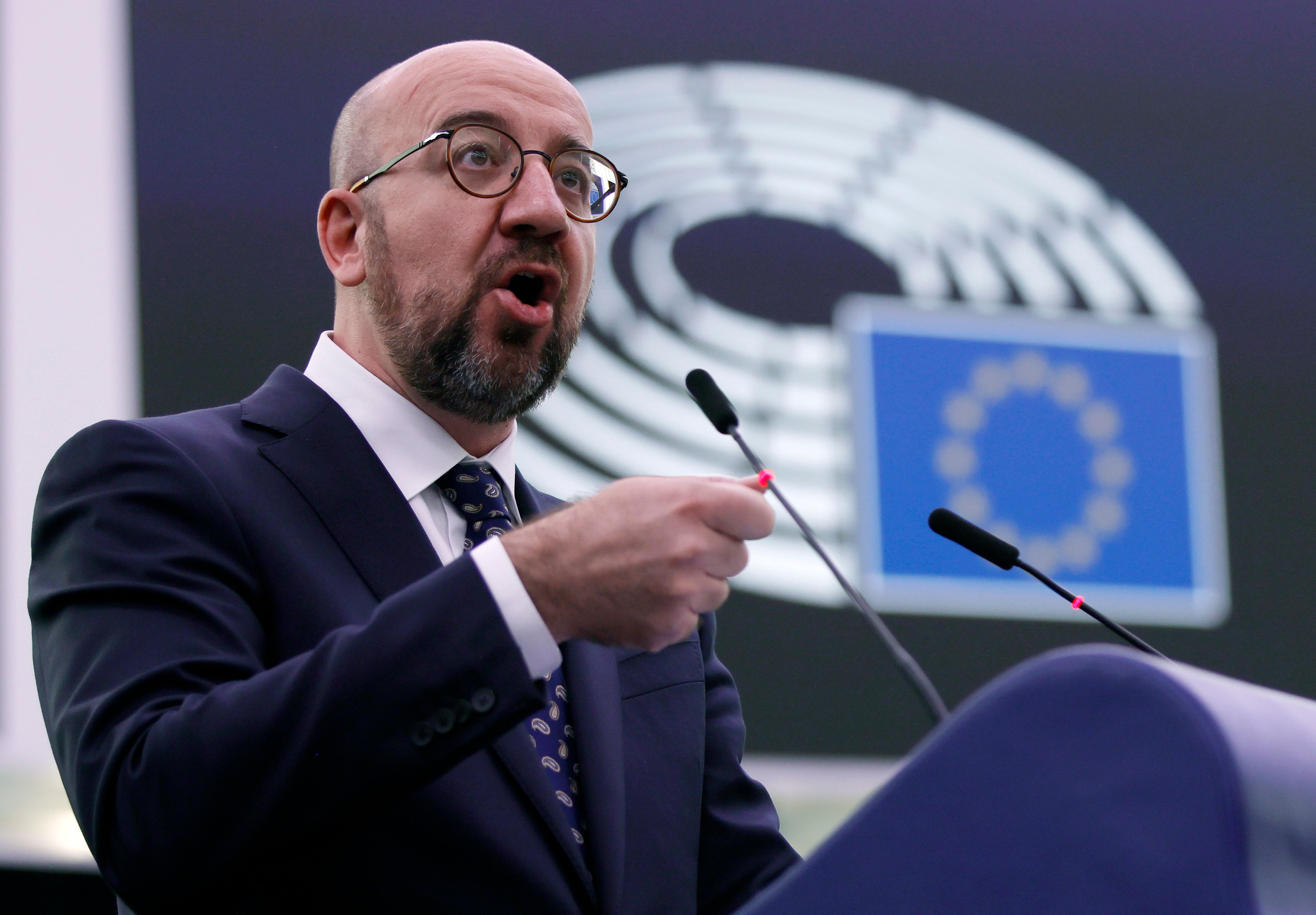 El presidente del Consejo Europeo, Charles Michel.