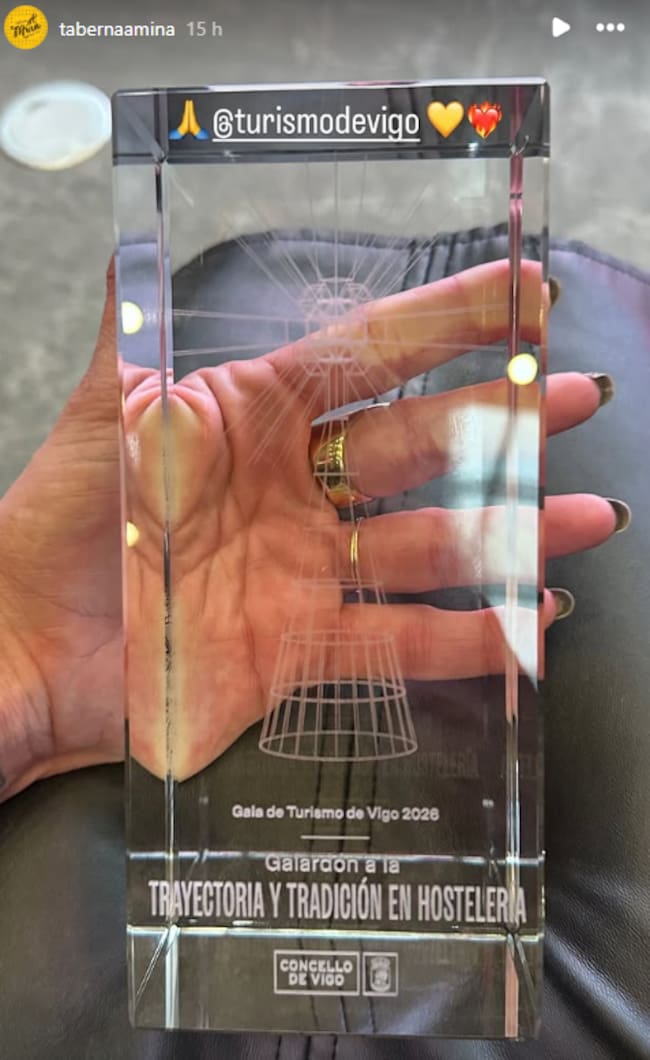 Taberna A Mina gana el premio por la trayectoria y tradición hostelera