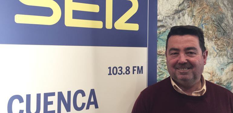 Rafael Redondo en los estudios de la SER.