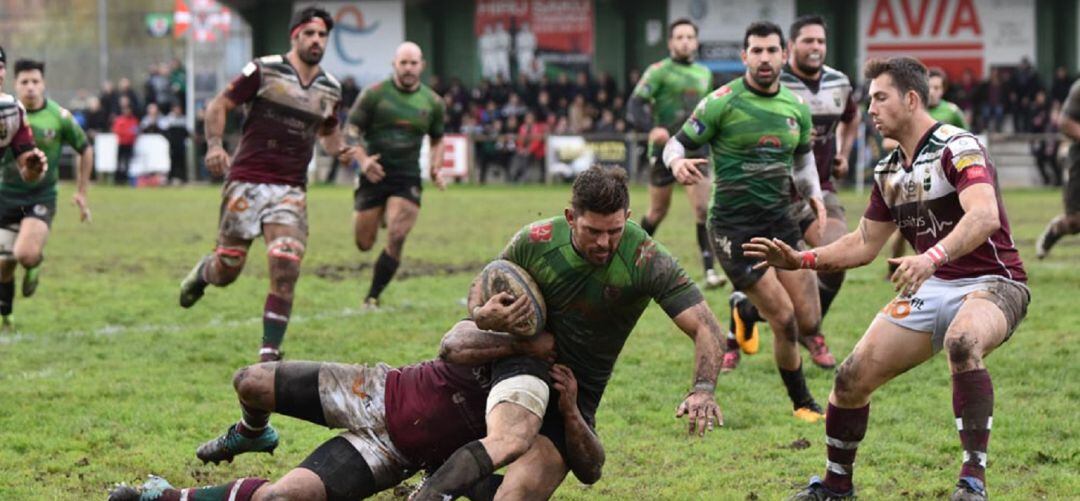 El Sanitas Alcobendas Rugby se impuso por 27-29 ante el Bizcaia Gernika