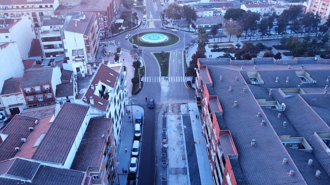 La calle Ayala de Don Benito se reabrirá al tráfico este viernes