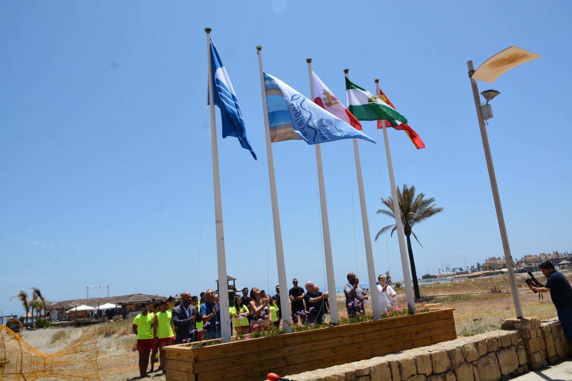 Banderas Ecoplayas en Torreguadiaro