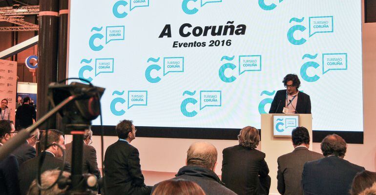 Alberto Lema, en Fitur